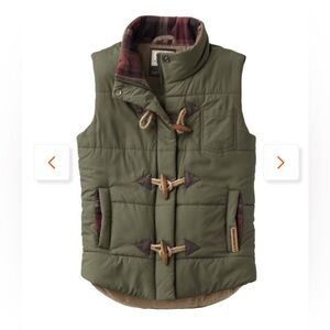 Women's Quilted Toggle Puffer Vest